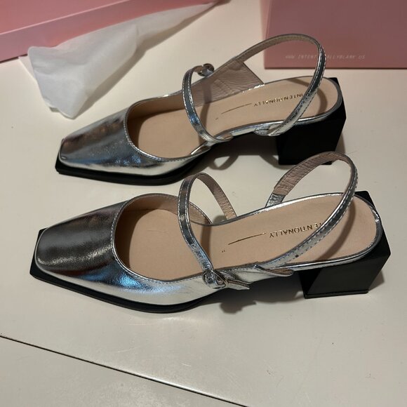 MARCHE METALLIC SLINGBACK MARY JANE - Picture 5 of 8